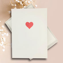 Load image into Gallery viewer, 40th Wedding Anniversary Card - Ruby 40 Year Fourtieth Anniversary Luxury Greeting Card Personalised
