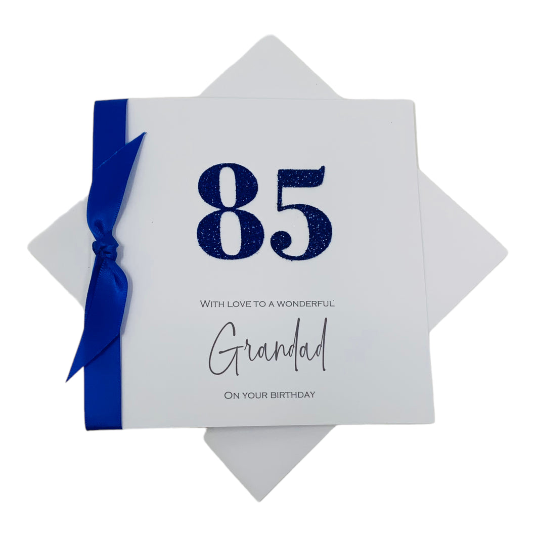 Grandad Birthday Card - Luxury Greeting Card - Grandfather, Gramps, Pops