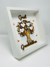 Load image into Gallery viewer, Great Grandchildren Family Tree Frame - Orange Classic
