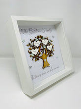 Load image into Gallery viewer, Family Tree Frame - Mint Green &amp; Silver Glitter - Contemporary
