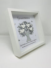 Load image into Gallery viewer, Grandchildren Quote Family Tree Frame - Silver Metallic
