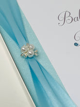 Load image into Gallery viewer, New Baby Boy Congratulations Card - Personalised Handmade Luxury Card
