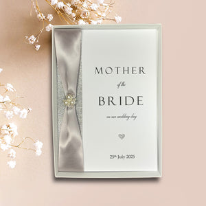 Mother Of The Bride On Our Wedding Day Card - Colour Choice