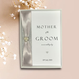 Mother Of The Groom On Our Wedding Day Card - Colour Choice