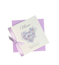 Load image into Gallery viewer, Mum Birthday Card - Personalised Luxury Greeting Card
