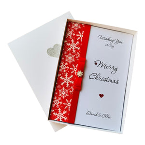 Personalised Christmas Card - Luxury Greeting Card Personalised