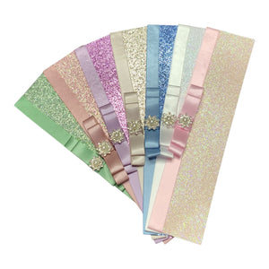 53rd Wedding Anniversary Card - Plastic 53 Year Fifty Third Anniversary -14 Colour Coice - Luxury Bow