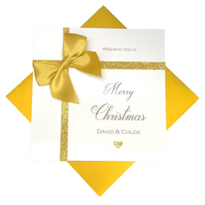 Xmas Gift Card - Luxury Greeting Card Personalised