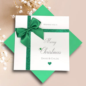 Xmas Gift Card - Luxury Greeting Card Personalised