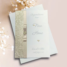 Load image into Gallery viewer, New Home Card - 14 Colour Coice - Luxury Bow
