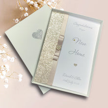 Load image into Gallery viewer, New Home Card - 14 Colour Coice - Luxury Bow
