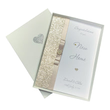 Load image into Gallery viewer, New Home Card - 14 Colour Coice - Luxury Bow
