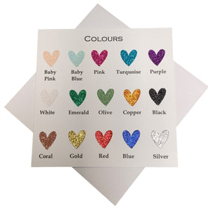 Will You Be My Godfather Greeting Card - Heart Colour Choice