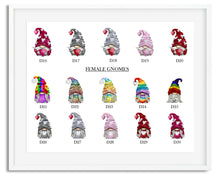 Load image into Gallery viewer, Valentines Day Gnome Love Nordic Gonk Family Print
