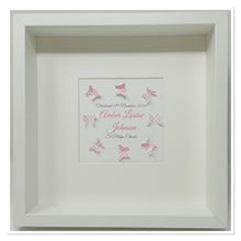 Load image into Gallery viewer, Christening Butterfly Frame - Pink
