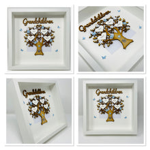 Load image into Gallery viewer, Grandchildren Family Tree Frame - Blue Classic
