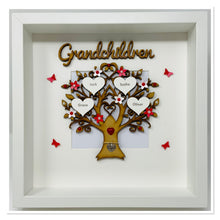 Load image into Gallery viewer, Grandchildren Family Tree Frame - Red Classic
