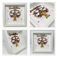 Load image into Gallery viewer, Grandchildren Family Tree Frame - Pink Classic

