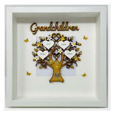 Load image into Gallery viewer, Grandchildren Family Tree Frame - Gold Classic
