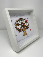 Load image into Gallery viewer, Family Tree Frame - Red &amp; Silver Glitter &#39;Our Family&#39; - Contemporary
