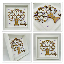 Load image into Gallery viewer, Large Family Tree Frame - Lilac Classic
