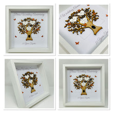 Load image into Gallery viewer, 21st Brass 21 Years Wedding Anniversary Frame - Message
