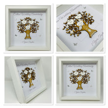 Load image into Gallery viewer, 2nd Cotton 2 Years Wedding Anniversary Frame - Message
