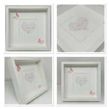 Load image into Gallery viewer, Wedding Heart Word Art Frame - Pink
