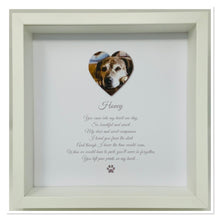 Load image into Gallery viewer, Pet Animal &#39;Paw Prints On My Heart&#39; Photograph Frame
