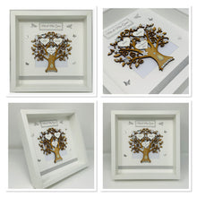 Load image into Gallery viewer, Wedding Day Tree Frame - Silver Glitter
