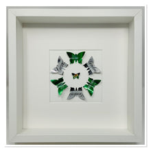 Load image into Gallery viewer, Gordons Gin &amp; Tonic Upcycled Butterfly Circle Frame
