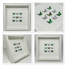Load image into Gallery viewer, Gordons Gin &amp; Tonic Upcycled Butterfly Square Frame
