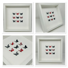 Load image into Gallery viewer, Jack Daniels &amp; Coke Upcycled Butterfly Square Frame
