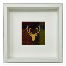 Load image into Gallery viewer, Stag Head Frame - Red &amp; Mustard (6)
