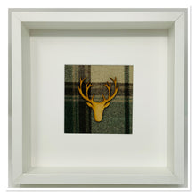 Load image into Gallery viewer, Stag Head Green &amp; Brown Tartan Frame (5)
