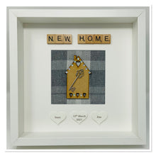 Load image into Gallery viewer, New Home Scrabble Frame - Grey Tartan Gems
