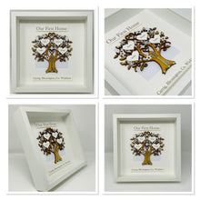 Load image into Gallery viewer, First/New Home Grey &amp; Silver Family Tree Frame
