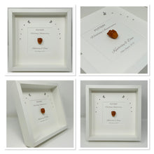 Load image into Gallery viewer, 9th Pottery 9 Years Wedding Anniversary Frame - Traditional
