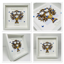 Load image into Gallery viewer, 65th Blue Sapphire 65 Years Wedding Anniversary Frame - Classic
