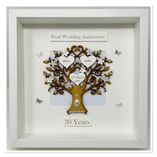 Load image into Gallery viewer, 30th Pearl 30 Years Wedding Anniversary Frame - Classic
