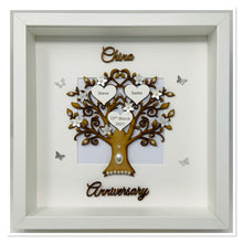 Load image into Gallery viewer, 20th China 20 Years Wedding Anniversary Frame - Wooden

