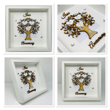 Load image into Gallery viewer, 6th Iron 6 Years Wedding Anniversary Frame - Wooden
