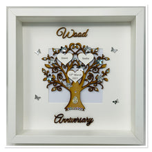 Load image into Gallery viewer, 5th Wood 5 Years Wedding Anniversary Frame - Wooden
