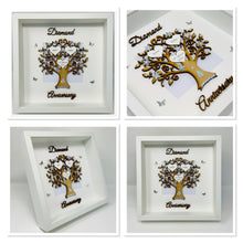 Load image into Gallery viewer, 60th Diamond 60 Years Wedding Anniversary Frame - Wooden
