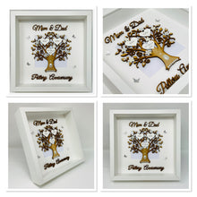 Load image into Gallery viewer, 9th Pottery 9 Years Wedding Anniversary Frame - Mum &amp; Dad
