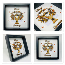 Load image into Gallery viewer, 8th Bronze 8 Years Wedding Anniversary Frame - Wooden

