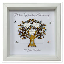 Load image into Gallery viewer, 26th Picture 26 Years Wedding Anniversary Frame - Message
