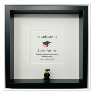 Graduation Minifigure Frame