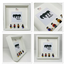 Load image into Gallery viewer, The Beatles &#39;Fab Four&#39; Minifigure Frame
