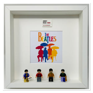 The Beatles Under My Umbrella Minifigure Frame